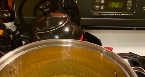 Butternut and Acorn Squash Soup