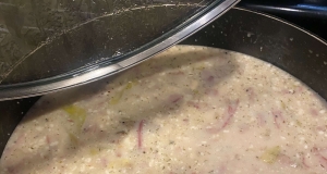 Cabbage and Corned Beef Chowder