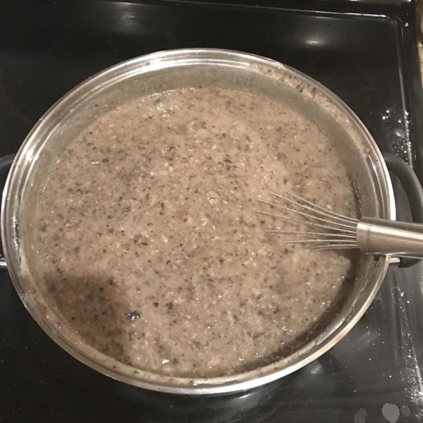 Turkey Mushroom Gravy