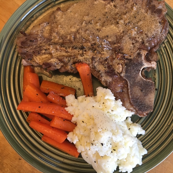 Bourbon Pepper Pan Sauce