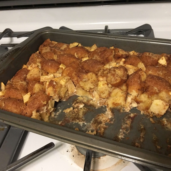 Cider Donut Bread Pudding