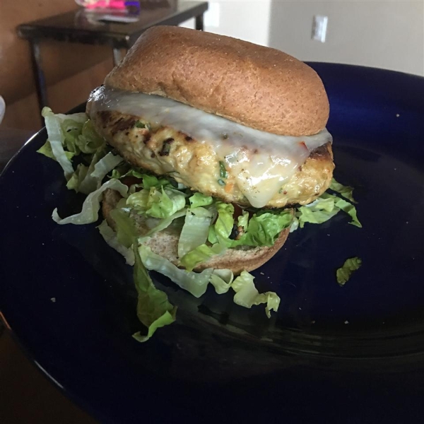 Delicious Ahi Fish Burgers with Chives