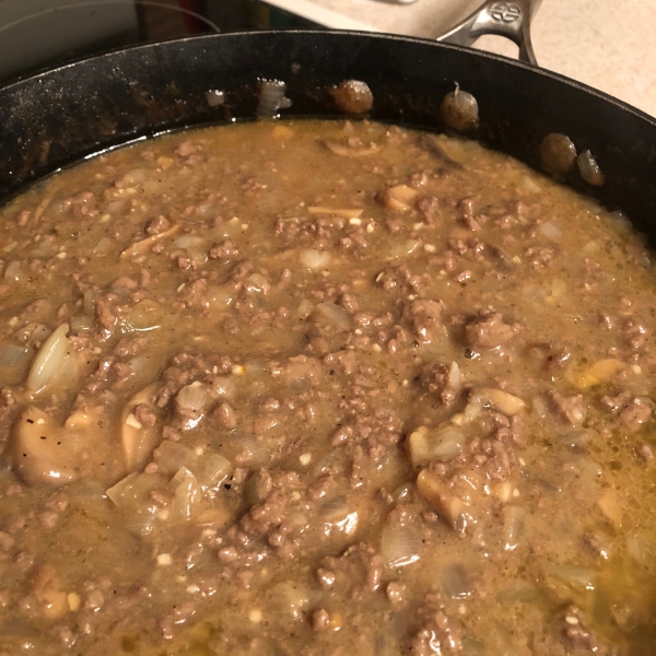 Mitzie's Beef Stroganoff