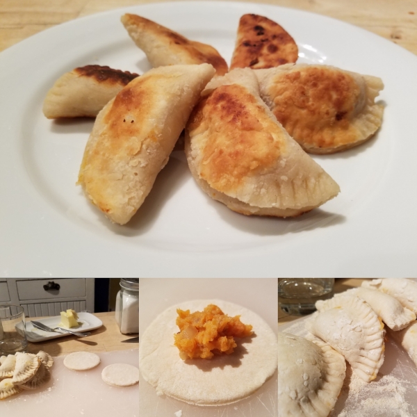 Shortcut Potato Onion Perogies