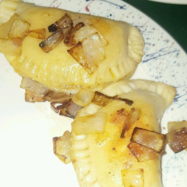 Shortcut Potato Onion Perogies