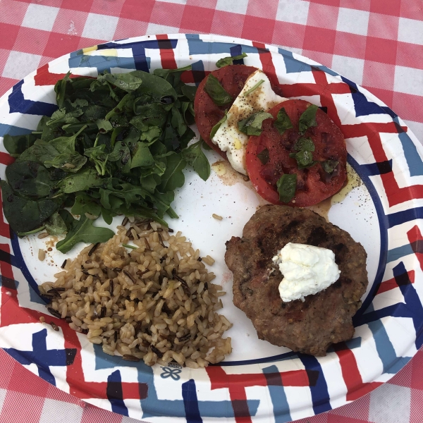 Pesto Turkey Burgers