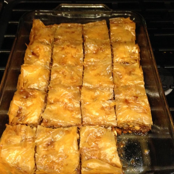 Pistachio Hazelnut Baklava