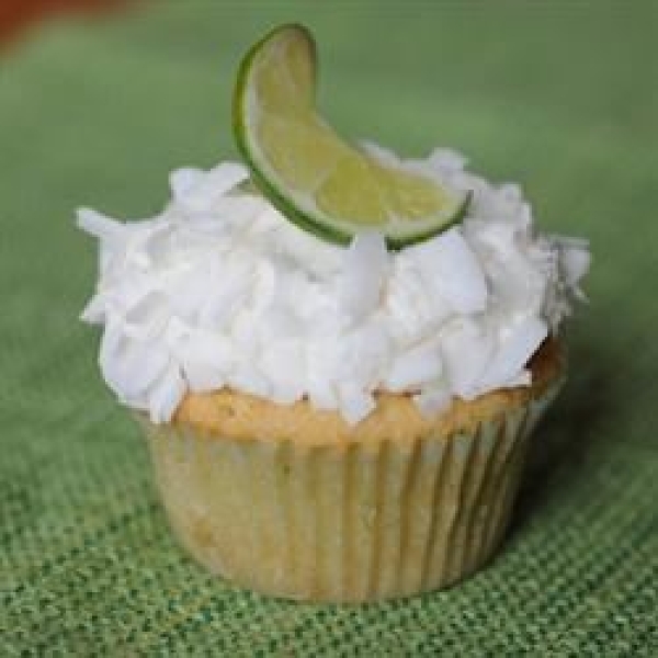 Moist Coconut-Lime Cupcakes