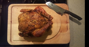 Garlic and Rosemary Lemon-Roasted Chicken