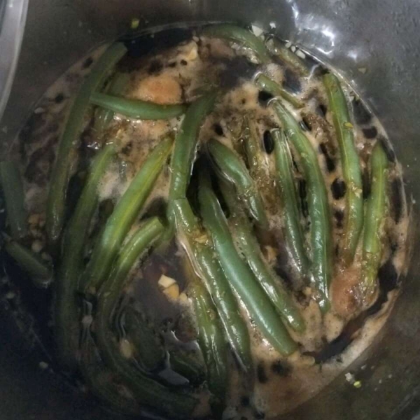 Honey Ginger Green Beans