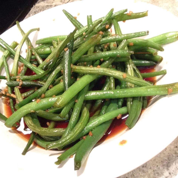 Honey Ginger Green Beans