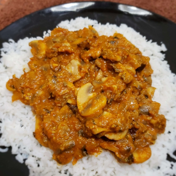 Vegan Mushroom Masala