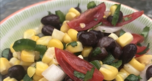 Oven-Roasted Corn and Black Bean Salsa