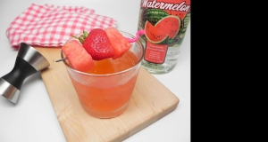 Watermelon-Strawberry Martini