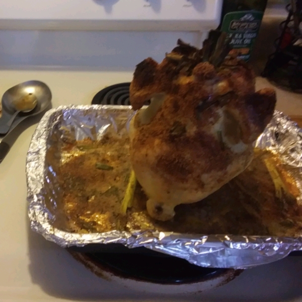 Baked Beer Can Chicken