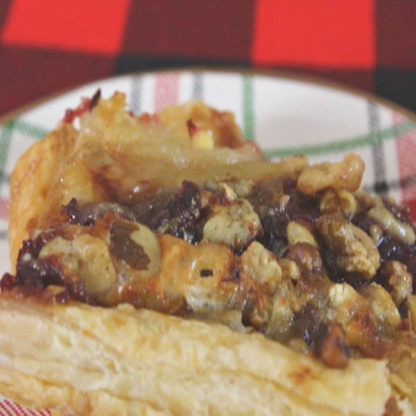 Cranberry-Brie Puff Pastry