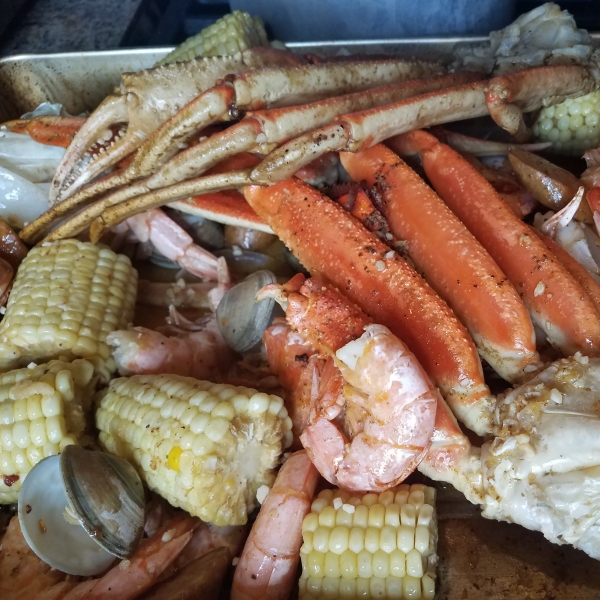 Sheet Pan Seafood Boil