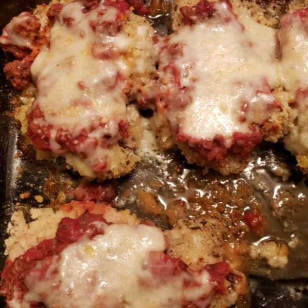 Quick Baked Chicken Parmesan