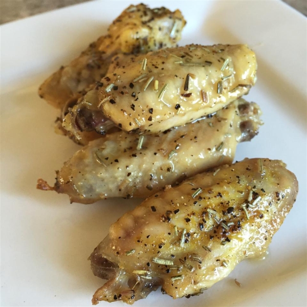 Foolproof Rosemary Chicken Wings