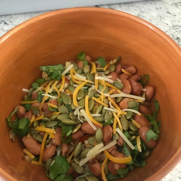 Cauliflower Rice and Beans Fajita Bowls