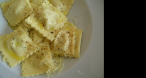 Chicken and Spinach Ravioli