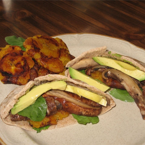 Mushroom Patacone Pita