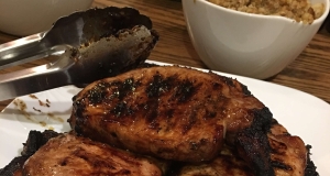 Southern Sweet Grilled Pork Chops