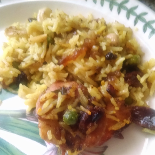 Burmese Chicken Biryani