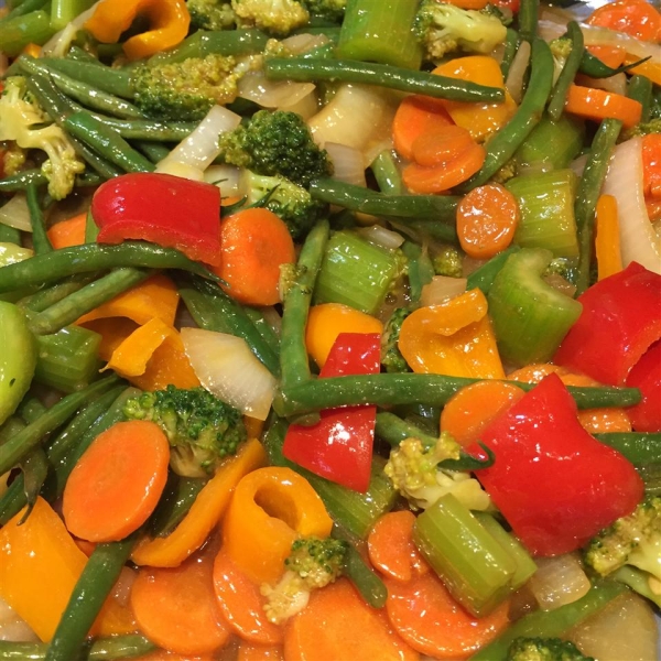 Stir-Fry Broccoli With Orange Sauce