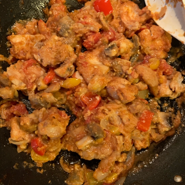 Mom's Chicken Cacciatore