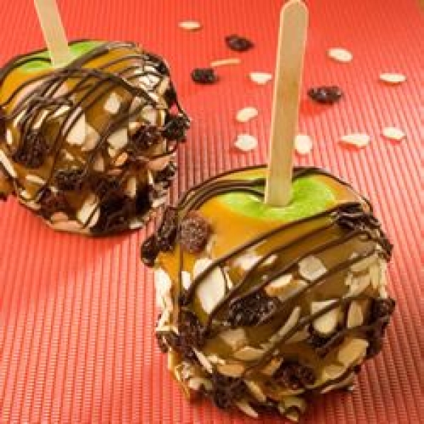 Cherry Almond Caramel Apple Explosion