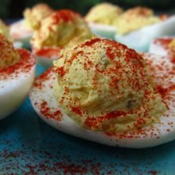 Deviled Eggs with Zip