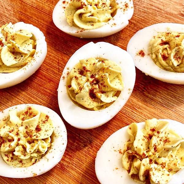 Deviled Eggs with Zip