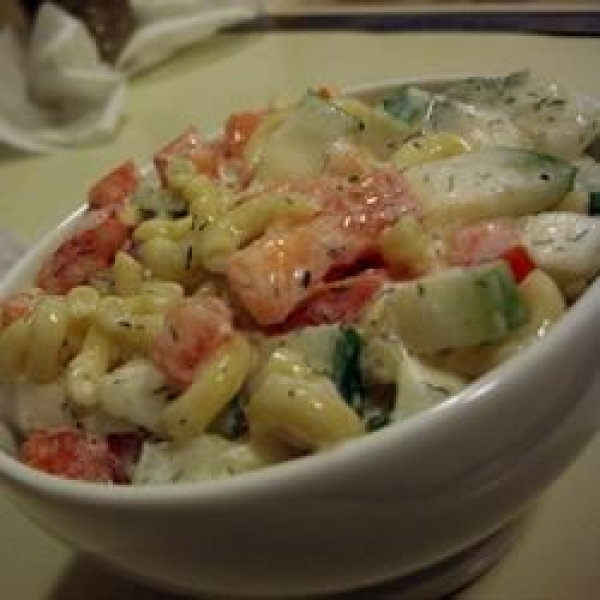 Cucumber and Dill Pasta Salad