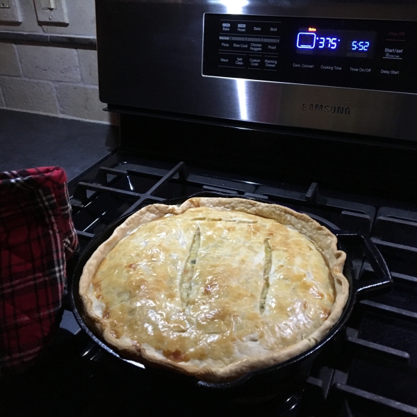 Grandma's Leftover Turkey Pot Pie