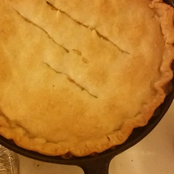 Grandma's Leftover Turkey Pot Pie