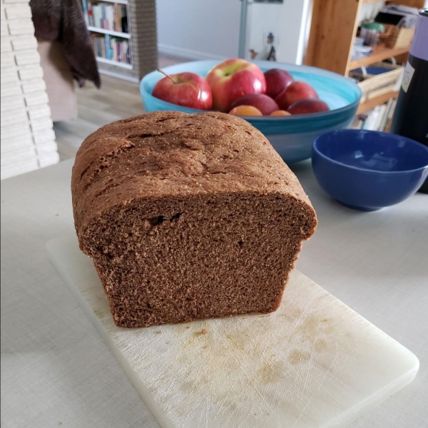 Best Ever Pumpernickel Loaf