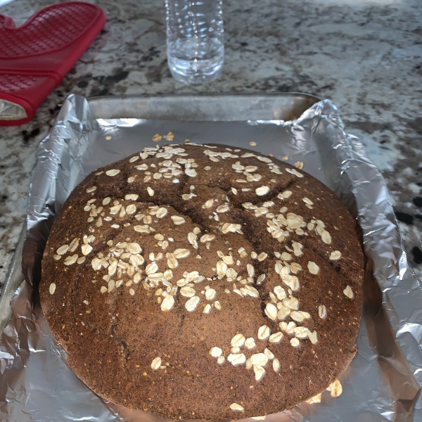 Best Ever Pumpernickel Loaf