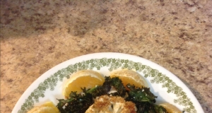 Roasted Cauliflower with Kale Chips and Citrus