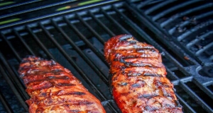 Grilled Brined Pork Tenderloin