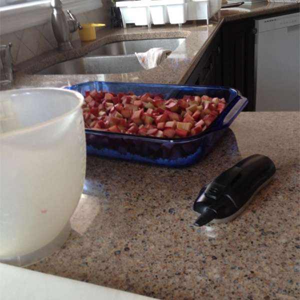 Tart-N-Sweet Rhubarb Crisp