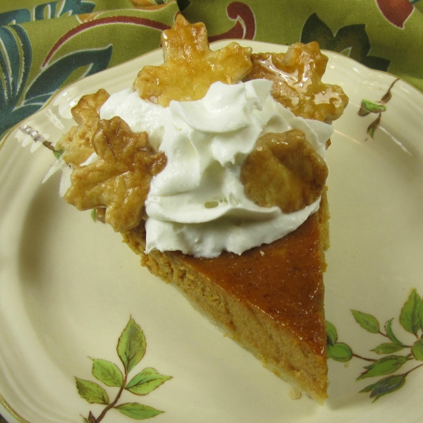 Easy Maple Pumpkin Pie