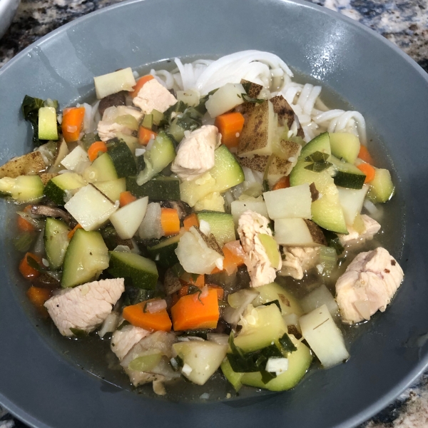 Chicken and Bok Choy Soup