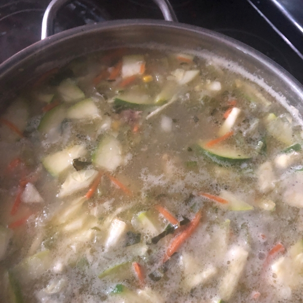 Chicken and Bok Choy Soup