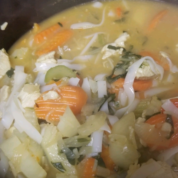 Chicken and Bok Choy Soup