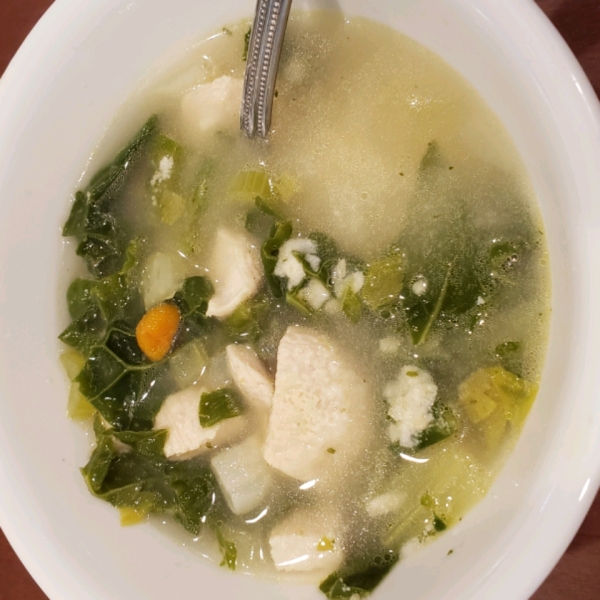 Chicken and Bok Choy Soup