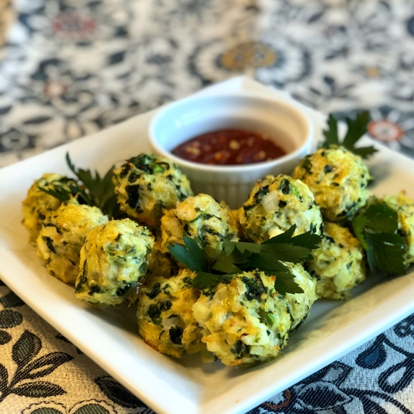 Chicken Spinach Meatballs