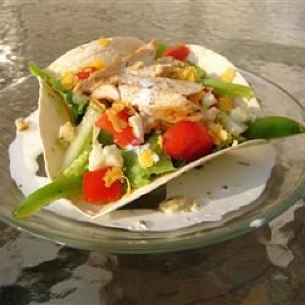 Taco Salad with Ranch Dressing