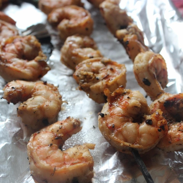 Spicy Shrimp Skewers