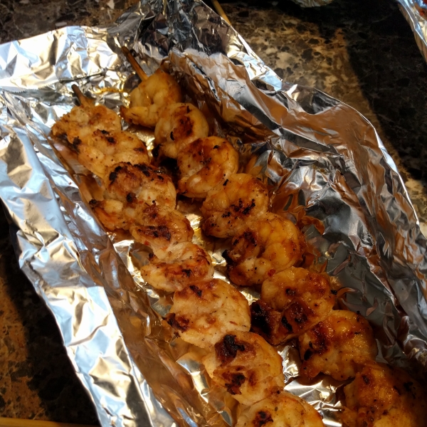 Spicy Shrimp Skewers